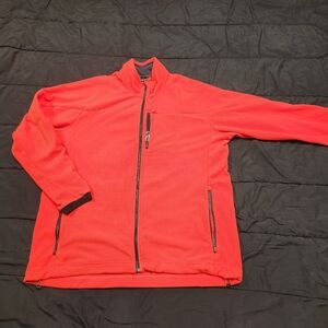 Adidas Terrex Vibrant Red Fleece Jacket